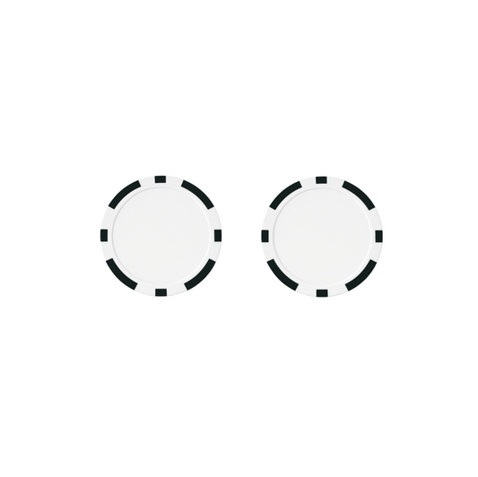 Pokerimerkki 20 kpl (Musta)