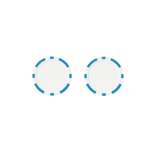 Pokerimerkki 20 kpl (Vaaleansininen)