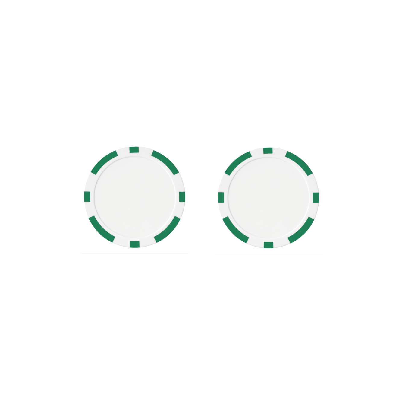 Pokerimerkki 20 kpl (Vihreä)