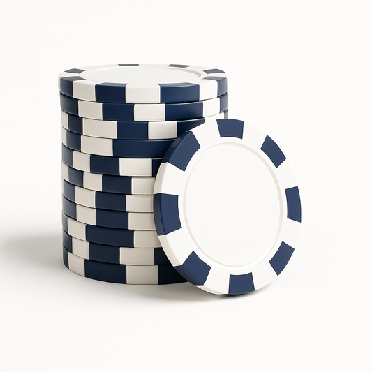 Pokerimerkki 20 kpl (Tummansininen)