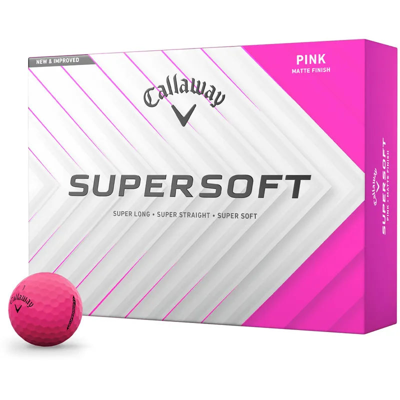 Callaway Supersoft 2025 (Vaaleanpunainen)