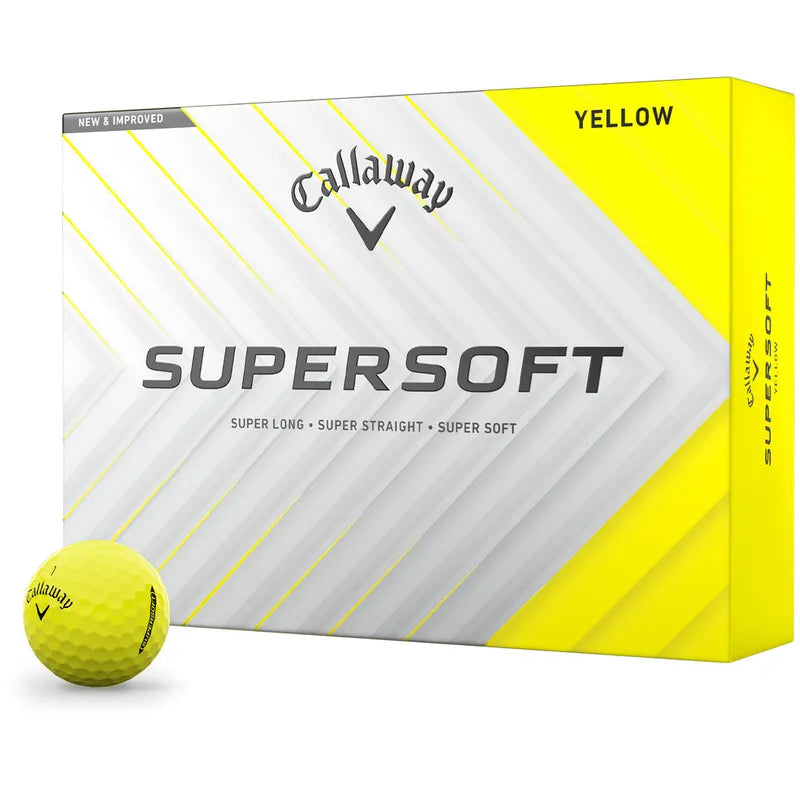 Callaway Supersoft 2025 (Keltainen)