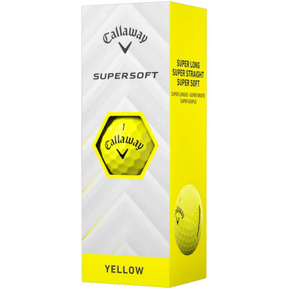 Callaway Supersoft 2025 (Keltainen)
