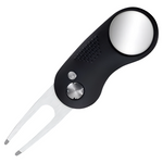Golf Coat Divot Tool (Musta)