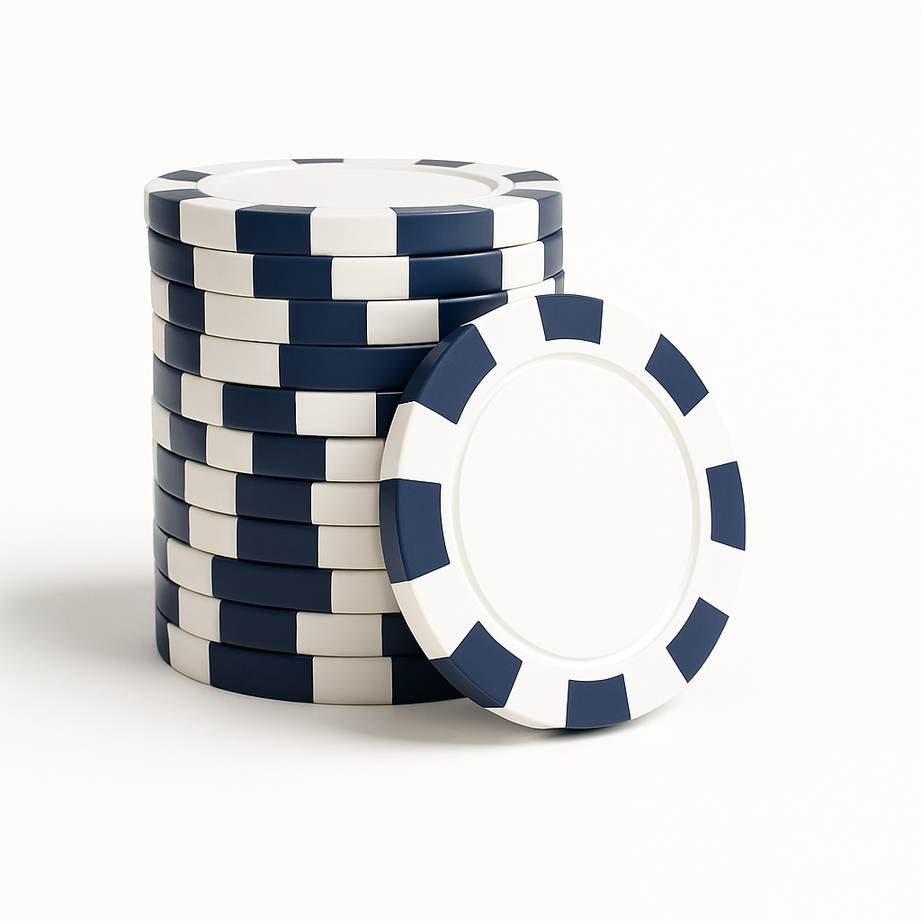 Pokerimerkki 20 kpl (Tummansininen)